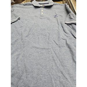 Beverly Hills Polo Club Blue Polo Shirt Men's Size XL Short Sleeve